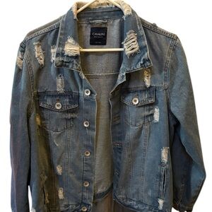 Cavalini Blue Denim Collection Jacket